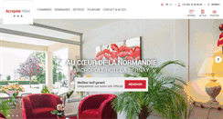 Desktop Screenshot of hotel-acropole.com